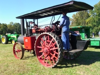 Frick Co. Steam Tractor - John K. Parlett Farm-Life Museum of Southern Maryland