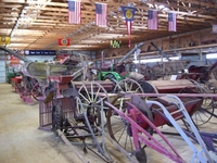 Inside the Farm History Building - John K. Parlett Farm-Life Museum of Southern Maryland