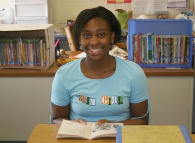 Charles County eighth grader Kiauna Freeman was one of six Md. students selected as a 2009 Women of Tomorrow award winner. (Submitted photo) 