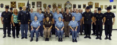 Graduates of Corrections Entrance-Level Training Program Session 44, pictured with their instructors and SMCJA staff. (Submitted photo)