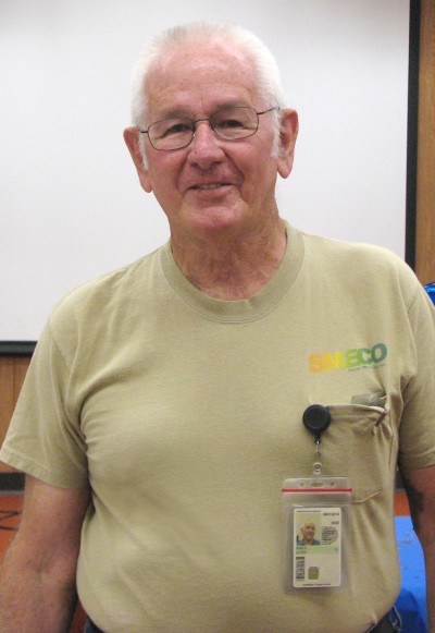 Lloyd Goble celebrates 55 years of service (the new record) with Southern Maryland Electric Cooperative. (Submitted photo)
