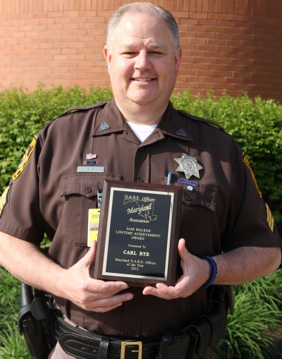 Sgt. Carl Rye, supervising school resource officer for Charles County Public Schools.