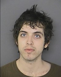 Steffen Zachary Monger, 21 of California, Md. Arrest photo.
