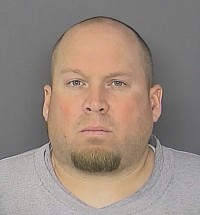 Michael S. Erdolino, age 38, of no fixed address. Arrest photo.