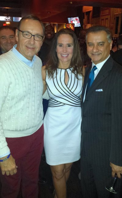Kevin Spacey, Maureen Quinn, and House Majority Leader Kumar Barve. (Photo: MarylandReporter.com)