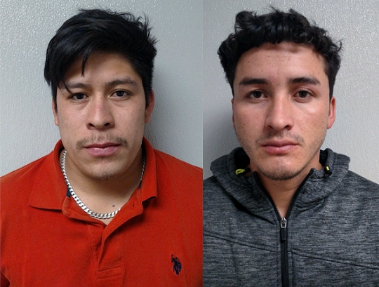 25-year-old Byron Leon-Ramos of the 2200 block of Old Washington Road in Waldorf and 24-year-old Selvin Romero-Leon of the 3600 block of Old Washington Road in Waldorf.