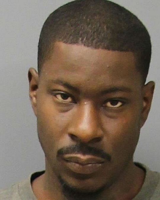 Darrell Marvin Clinton, 28, of Indian Head, was arrested and charged with possession with intent to distribute narcotics as well as illegally possessing a firearm. (Booking photo)