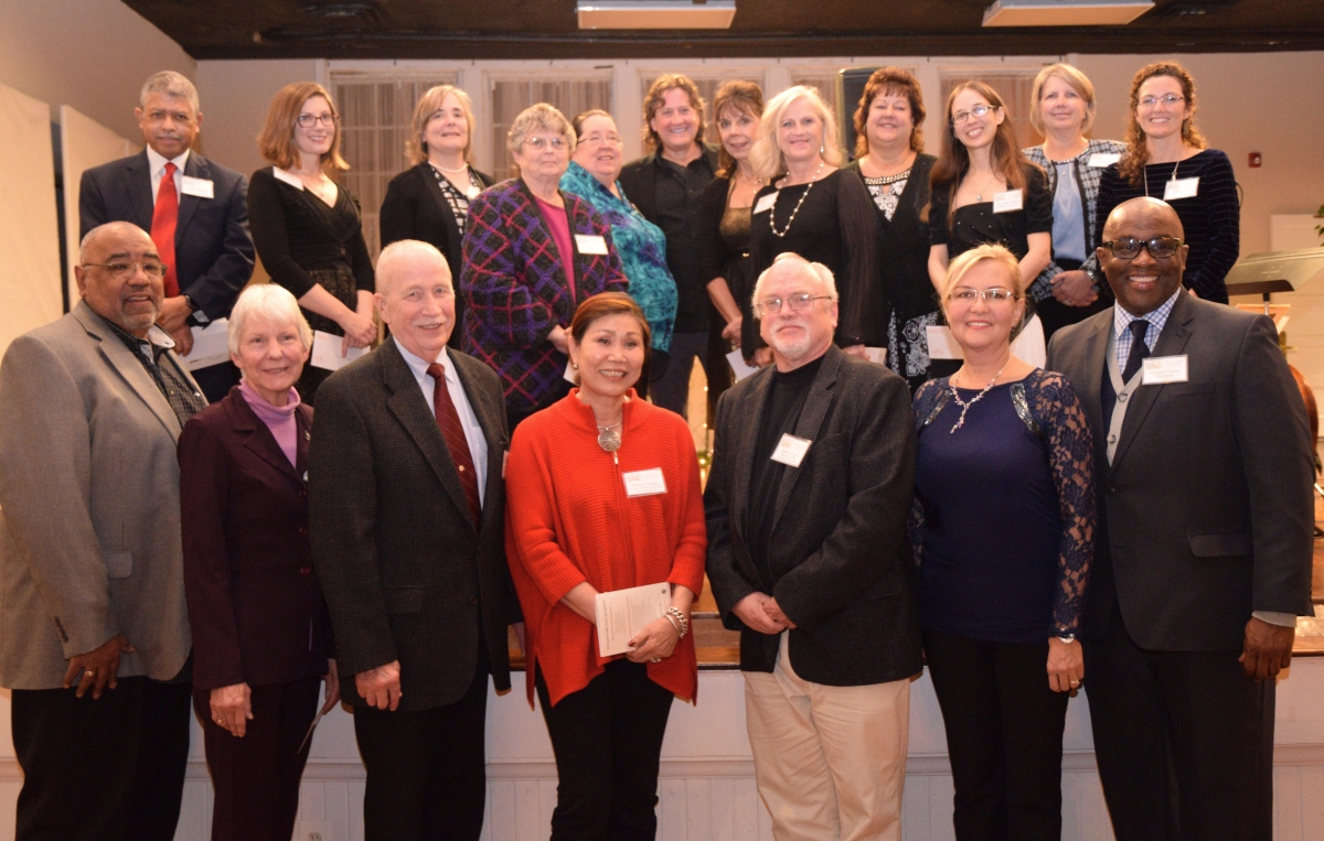 The CCAA FY 2018 grant recipient representatives. (Photo courtesy of CCAA)