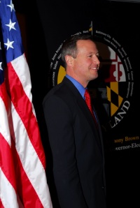 Md. Governor Martin O'Malley. SoMd.com File Photo.