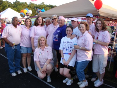 The St. Mary's Hospital Relay for Life team. (Submitted photo)