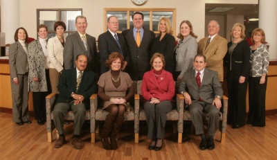 New members and officers the St. Mary's Hospital Foundation. Front row, left to right: Secretary Perry Rothwell, Vice President Eileen Bildman, President Bonnie Bowes, Treasurer Barry Friedman Back row, left to right: Sharon Cox, Jennifer Blake, Micheline Lopez-Estrada, Robert Russell, Bill Moody, John Norris, Jacquelyn Meiser, Christine Wray, Bill Wagoner, Meleesa Autry, Marty Riehl. (Submitted photo)