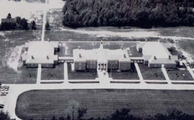 One of CSM’s original structures on its La Plata Campus, the Business (BU) Building, shown right after 1968, will be undergoing an “Extreme Makeover” following a groundbreaking ceremony on Oct. 27.