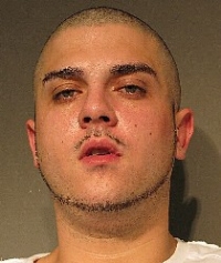 James Andrew Zalovick, 24 of Lexington Park, Md. Arrest photo.