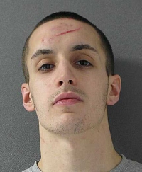 Christopher Michael Staley, 20 of Lusby, Md. Arrest photo.