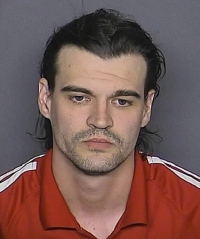 Douglas K. Lamb, age 28, of Leonardtown. Arrest photo.