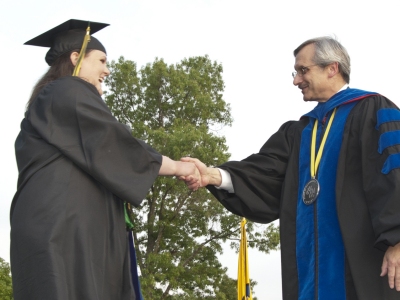 Ana-Alecia Stauffer is CSM's first Scholars Program graduate. (Photo: CSM)