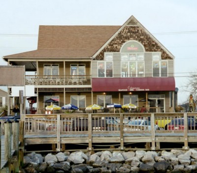 Catamarans Bar as seen from the Patuxent River waterfront on Solomons Island. (somd.com File Photo)