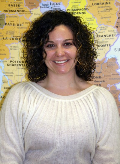 Courtney Brunone, a French teacher at Westlake High School in Waldorf.