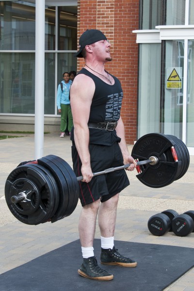 Jim Corcoran, studying sports management at CSM, started the Iron Hawks weightlifting club on the Leonardtown Campus.
