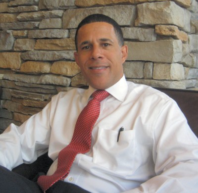 Maryland Lt. Gov. Anthony Brown, at a coffee shop during a visit to Washington, D.C. in September, is considering a run for governor in 2014. (Photo: David Gutman)