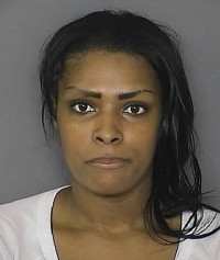 Tye Tanise Holley, 26 of Great Mills, Md. Arrest photo.