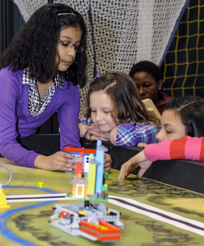 Through robotics competitions such as the CSM Robotics Challenge held last winter at CSM's La Plata Campus, CSM robotics programs coordinator Professor Bernice Brezina wants to make certain that Southern Maryland students have a clear understanding of what engineers of all types do. (Photo: CSM)