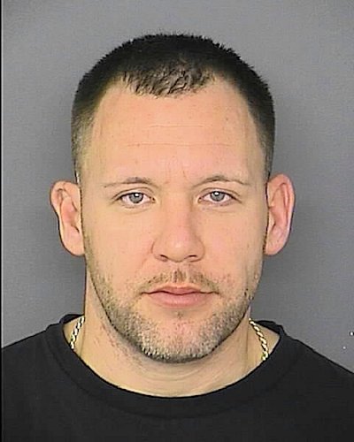 Donald Sheldon Strickland, 34, of Great Mills, Md. (Arrest photo)