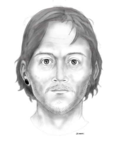Artist's sketch of the suspect who assaulted a woman in White Plains on July 8.