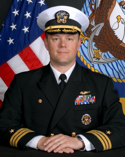 Cmdr. David S. Brinson is a native of Lexington Park.