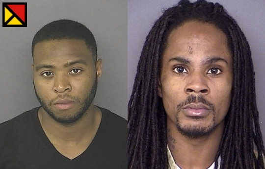 Quantaz Lamar Shields, age 28, of Leonardtown, Maryland; and Trevone Damone Butler, age 25, of Lexington Park.