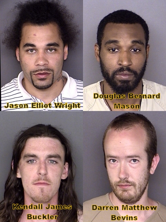 Booking photos via SMCSO.