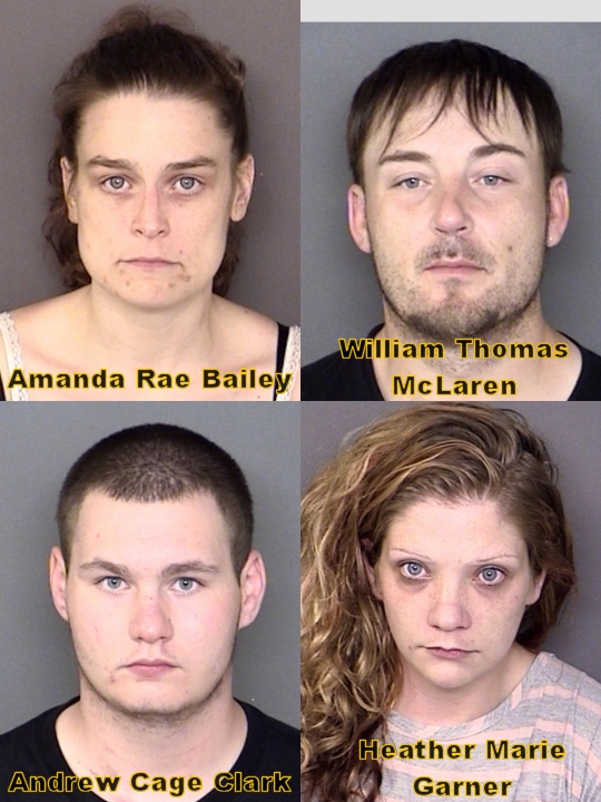 Booking photos via SMCSO.