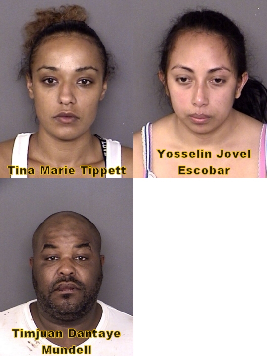 Booking photos via SMCSO.