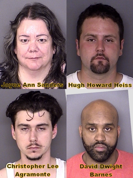 Booking photos via SMCSO.