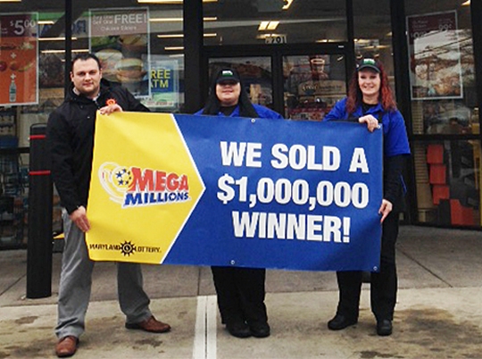 Clerks from the Royal Farms store in Dundalk where the winning $1 million Mega Millions ticket from the Jan. 8 drawing was purchased.