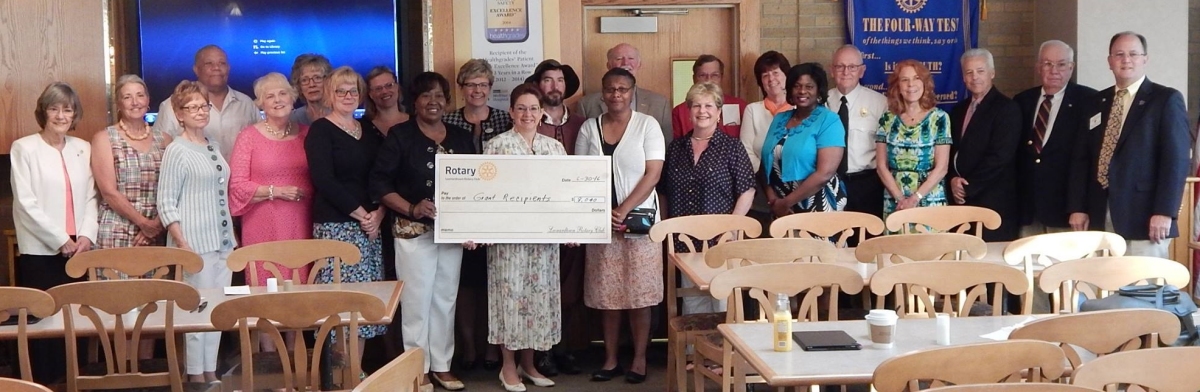 On Thursday, June 30, Leonardtown Rotary awarded its 2016 grants to St Mary's County non-profit organizations. A total of $8,010 was awarded to 19 community organizations. (Refer to story for names and organizations of those pictured)