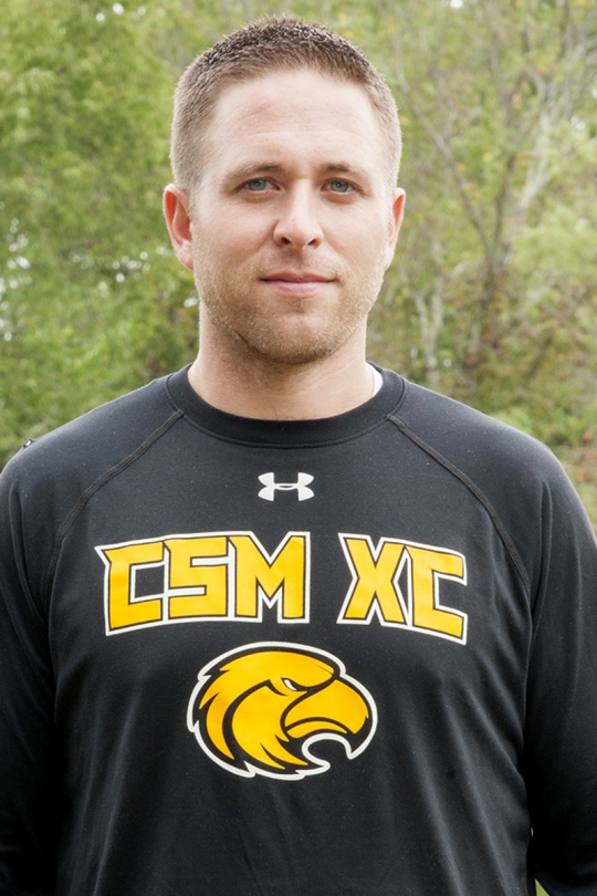 Cross-country Head Coach Josh Trice.