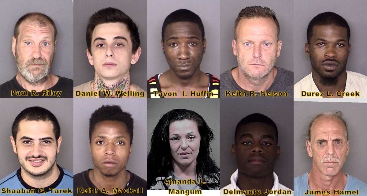 Booking photos via SMCSO.