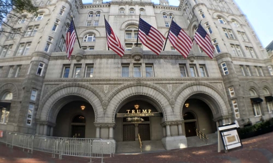WASHINGTON -- The Trump International Hotel in the nation's capital. (Photo by Helen Parshall)
