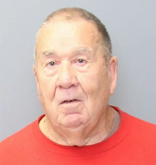 Joseph Elmer Rohls, 80, of Newburg, Charles County. (Booking photo via CCSO)