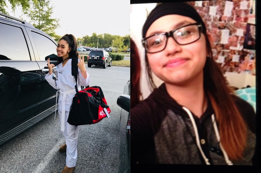 Julyssa Danielle Simms, 15, and Trang Mgoc Nguyen, 16, were last seen at about 9:30 a.m. Wednesday at Calvert High School.