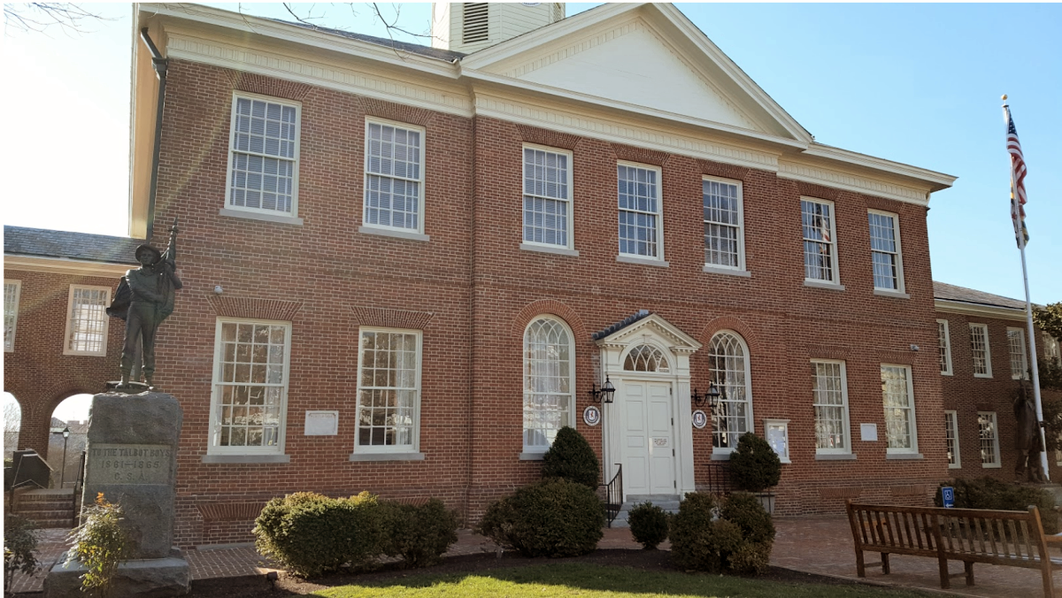 The Talbot Boys statue, which has stood in front of the Talbot County Courthouse since 1914, has been a source of tension in a community grappling with its history. (Photo: Teri West)