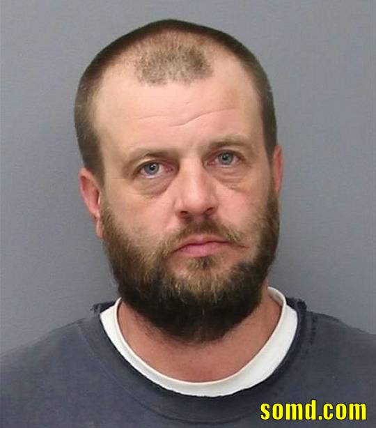 Brian Douglas Pierce, 36 of Indian Head, Md. (Booking photo via CCSO)