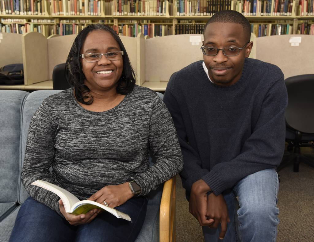 Tomika Strong and her son Kenny Strong have their first semester at CSM under their belt. The mom and son team attend CSM together, a shared experience that has strengthened family ties and is bringing both of them closer to their goals.