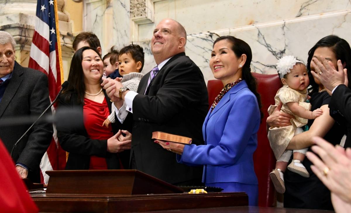 Maryland Gov. Larry Hogan Inaugurated for Second Term