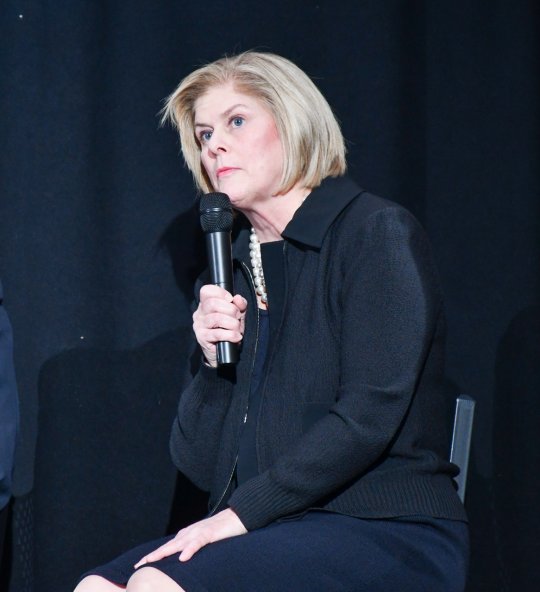 Former Anne Arundel County Executive Laura Neuman, the only woman in a crowded Democratic primary field for Maryland governor, endorsed Comptroller Peter Franchot after dropping from the race Thursday. (Photo: Christine Zhu)