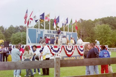 The Oyster Festival is the home of the National Oyster Shucking Championships.  This is the stage where the competition takes place.
